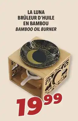 Familiprix En bambou bamboo oil burner offer