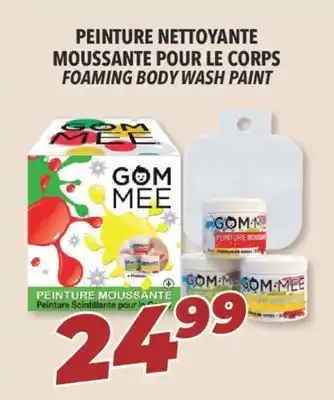 Familiprix Foaming body wash paint offer
