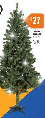 Canac Christmas tree 6 ft offer