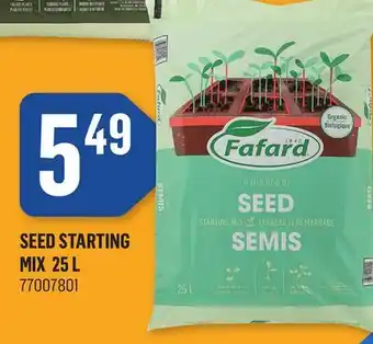 Canac Seed starting mix 25 l offer