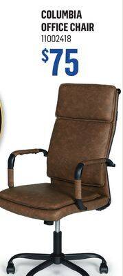 Canac Columbia office chair offer