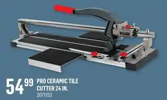 Canac Pro ceramic tile cutter 24 in offer