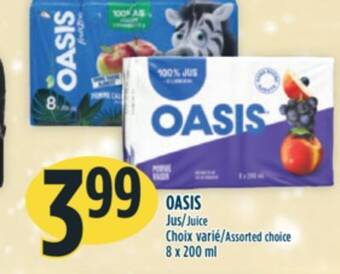 Marché Adonis Oasis jus offer