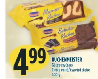 Marché Adonis Kuchenmeister gâteaux offer