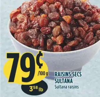 Marché Adonis Raisins secs sultana offer