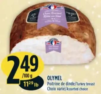 Marché Adonis Olymel poitrine de dinde offer