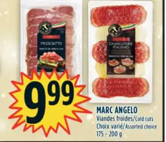 Marché Adonis Marc angelo viandes froides offer