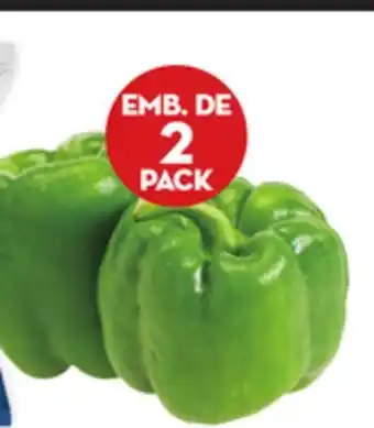 Giant Tiger 2 pack green peppers offer