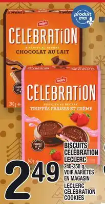 Marche Ami Biscuits célébration leclerc | leclerc célébration cookies offer