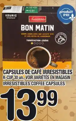Marche Ami Capsules de café irresistibles | irresistibles coffee capsules offer