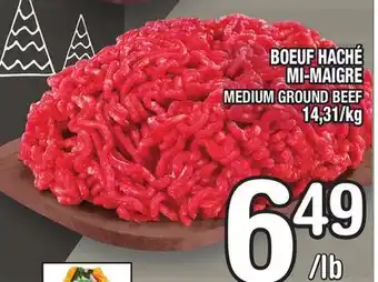 Marche Ami Boeuf haché mi-maigre | medium ground beef offer