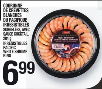Marche Ami Couronne de crevettes blanches du pacifique irresistibles | irresistibles pacific white shrimp ring offer