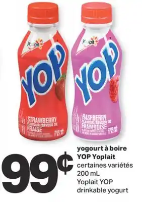L'Intermarché Yogourt à boire yop, 200 ml offer