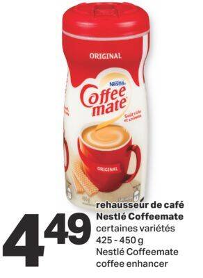 L'Intermarché Rehausseur de café coffeemate, 425 - 450 g offer