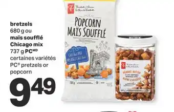 L'Intermarché Bretzels 680 g ou maïs soufflé chicago mix 737 g offer