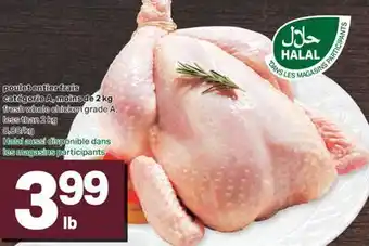 L'Intermarché Poulet entier frais catégorie a. moins de 2 kg offer
