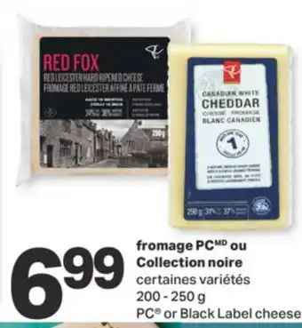 L'Intermarché Fromage ou collection noire, 200 - 250 g offer