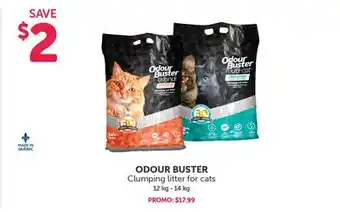 Mondou Odour buster clumping litter for cats offer
