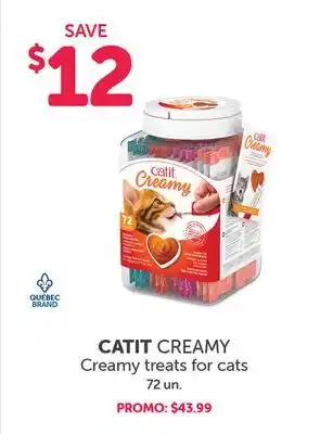 Mondou Catit creamy creamy treats for cats offer