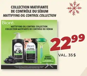 Familiprix Biore mattifying oil control collection offer