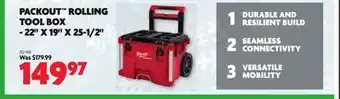 Home Hardware Packout rolling tool box - 22 x 19 x 25-1/2 offer
