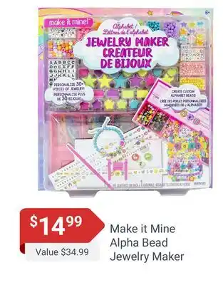 Alpha bead jewelry maker