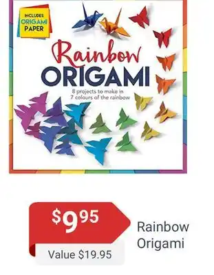 Rainbow origami