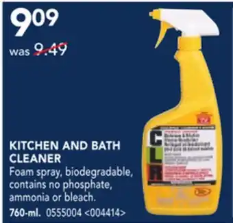 RONA Kitchen and bath cleaner, 760-ml offer