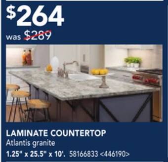 RONA Laminate countertop offer