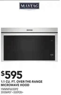RONA Maytag 1.1 cu. ft. over-the-range microwave hood offer