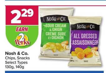 PharmaChoice Nosh & co chips, snacks offer