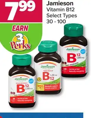 PharmaChoice Jamieson vitamin b12 offer
