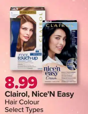 PharmaChoice Clairol, nice'n easy hair colour offer