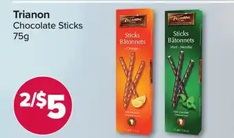 PharmaChoice Trianon chocolate sticks offer