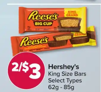 PharmaChoice Hershey's king size bars offer