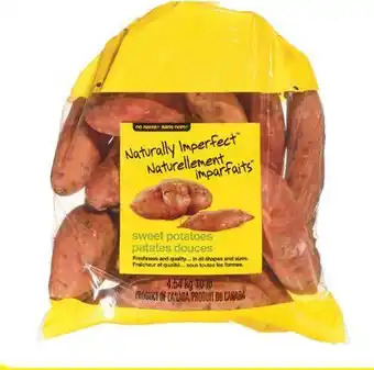 Wholesale Club Naturally imperfect sweet potatoes, 10 lb offer
