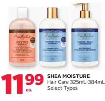 Rexall Shea moisture hair care offer
