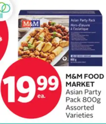 Rexall M&m food market asian party pack offer