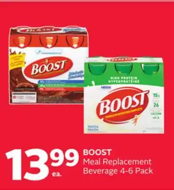 Rexall Boost meal replacement beverage offer