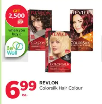 Rexall Revlon colorsilk hair colour offer