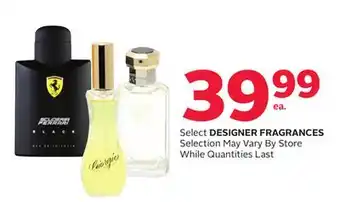 Rexall Select designer fragrances offer