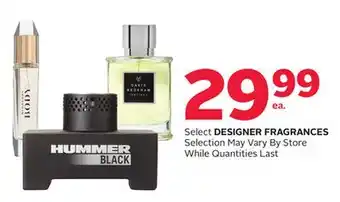 Rexall Select designer fragrances offer