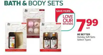 Rexall Be better holiday gift sets offer