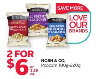 Rexall Nosh & co. popcorn offer