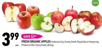 Coppa's Fresh Market Fresh organic apples offer