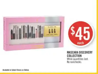 Shoppers Drug Mart Mascara discovery collection offer