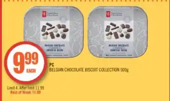 Shoppers Drug Mart Pc belgian chocolate biscuit collection offer