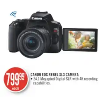 Shoppers Drug Mart Canon eos rebel sl3 camera offer