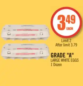 Shoppers Drug Mart Grade a large white eggs offer