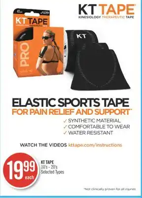 Shoppers Drug Mart Kt tape offer